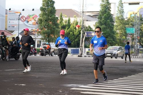 Race photo from KBP City Run 2024 Vibes