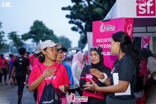 Race photo from Smartfren Run 2025 Vibes