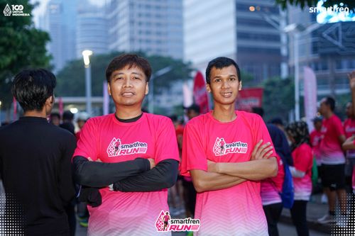 Race photo from Smartfren Run 2025 Vibes
