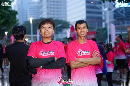 Race photo from Smartfren Run 2025 Vibes