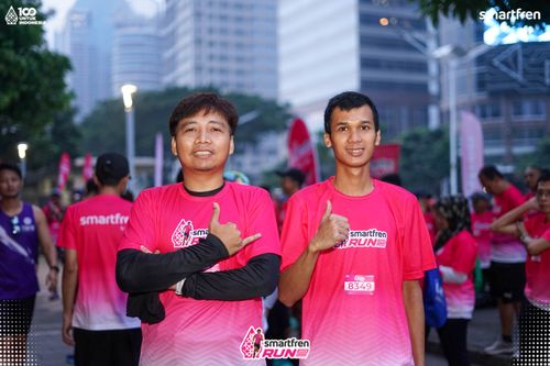 Race photo from Smartfren Run 2025 Vibes