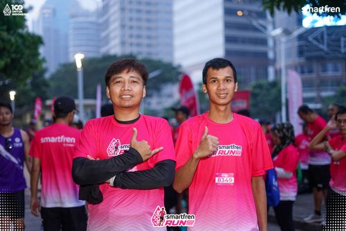 Race photo from Smartfren Run 2025 Vibes