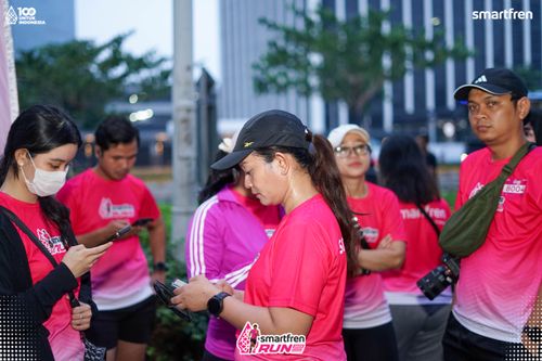Race photo from Smartfren Run 2025 Vibes