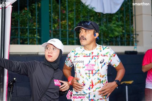 Race photo from Smartfren Run 2025 Vibes