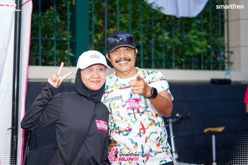 Race photo from Smartfren Run 2025 Vibes