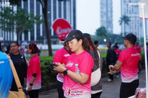 Race photo from Smartfren Run 2025 Vibes