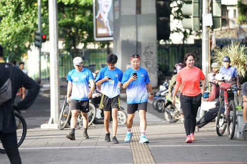 Race photo from KBP City Run 2024 Vibes