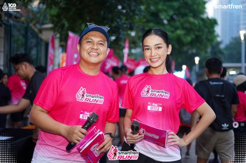 Race photo from Smartfren Run 2025 Vibes