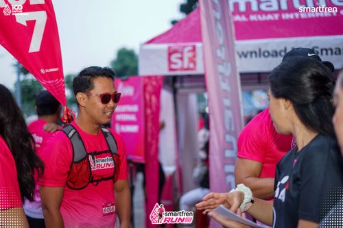 Race photo from Smartfren Run 2025 Vibes