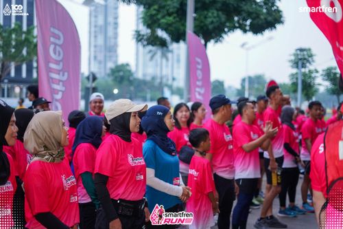 Race photo from Smartfren Run 2025 Vibes