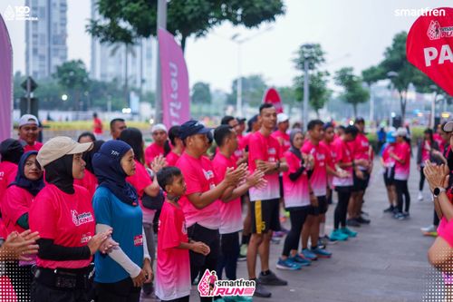 Race photo from Smartfren Run 2025 Vibes