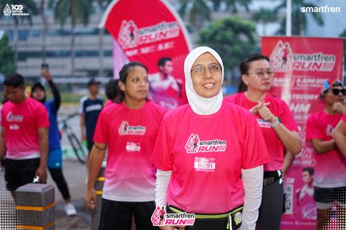 Race photo from Smartfren Run 2025 Vibes