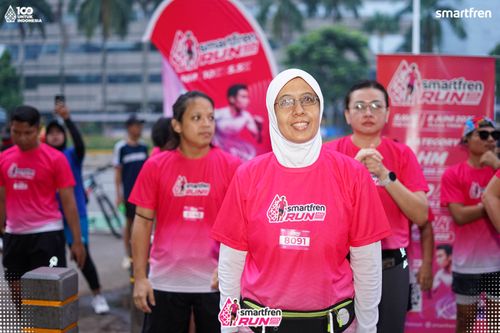 Race photo from Smartfren Run 2025 Vibes