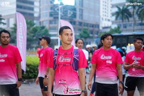 Race photo from Smartfren Run 2025 Vibes
