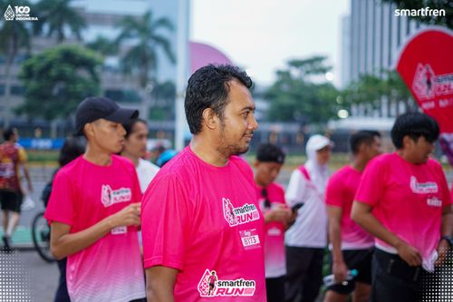 Race photo from Smartfren Run 2025 Vibes