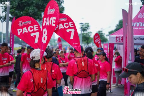 Race photo from Smartfren Run 2025 Vibes
