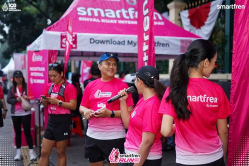 Race photo from Smartfren Run 2025 Vibes