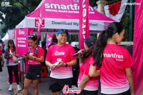 Race photo from Smartfren Run 2025 Vibes
