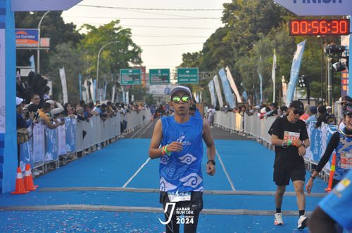 Race photo from Jabar Run 10K 2024