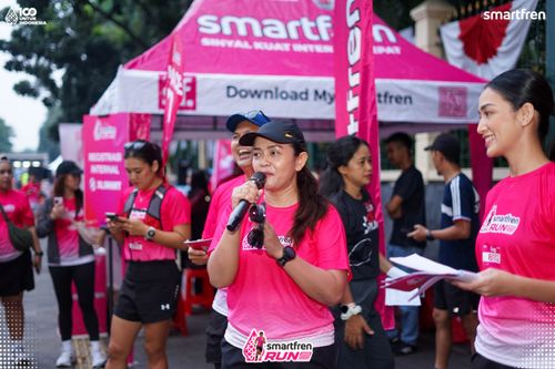 Race photo from Smartfren Run 2025 Vibes
