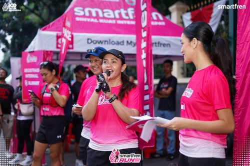 Race photo from Smartfren Run 2025 Vibes
