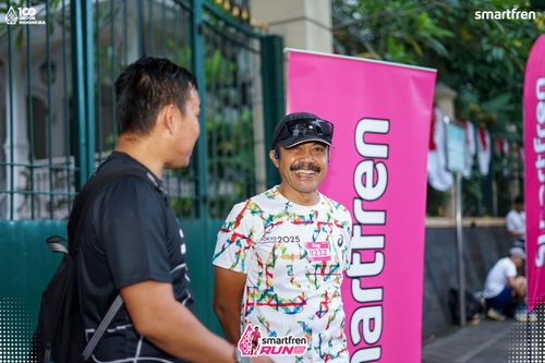 Race photo from Smartfren Run 2025 Vibes