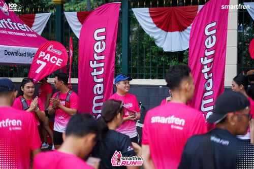 Race photo from Smartfren Run 2025 Vibes