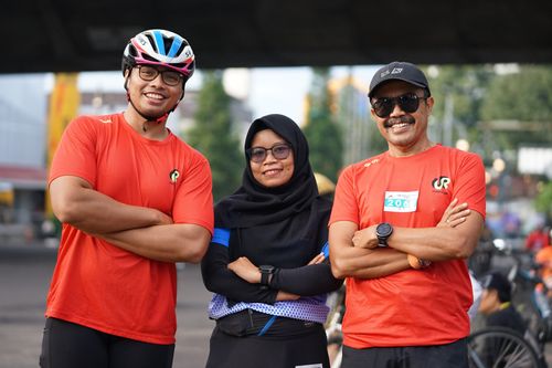 Race photo from KBP City Run 2024 Vibes