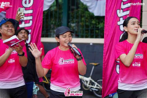 Race photo from Smartfren Run 2025 Vibes