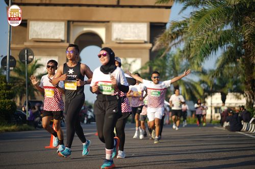 Race photo from Kediri Half Marathon 2024