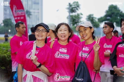 Race photo from Smartfren Run 2025 Vibes