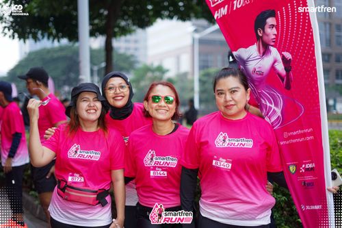 Race photo from Smartfren Run 2025 Vibes