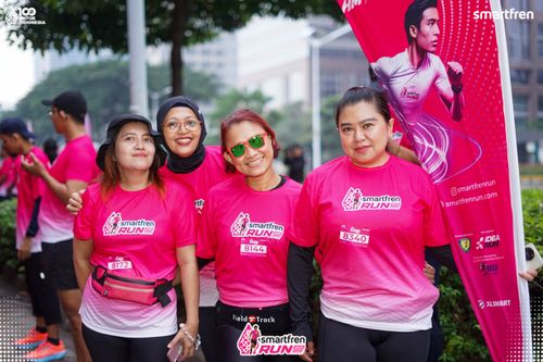 Race photo from Smartfren Run 2025 Vibes