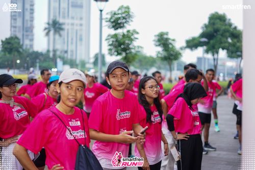 Race photo from Smartfren Run 2025 Vibes