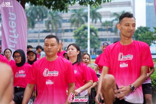 Race photo from Smartfren Run 2025 Vibes