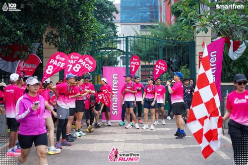 Race photo from Smartfren Run 2025 Vibes