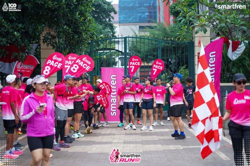 Race photo from Smartfren Run 2025 Vibes