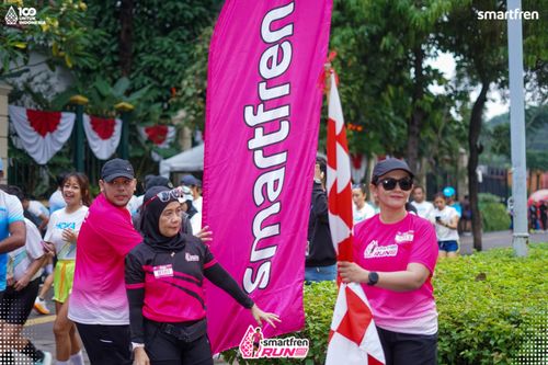 Race photo from Smartfren Run 2025 Vibes