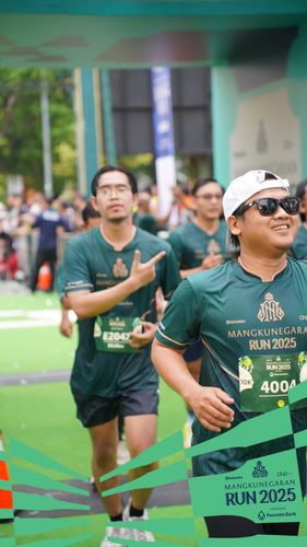 Race photo from Mangkunegaran Run 2025