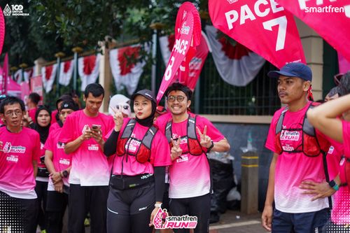 Race photo from Smartfren Run 2025 Vibes
