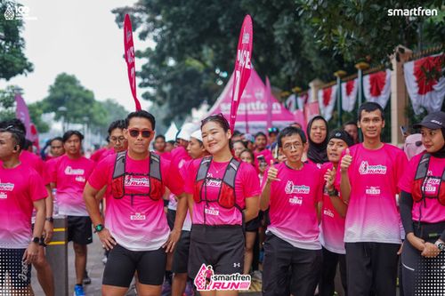 Race photo from Smartfren Run 2025 Vibes