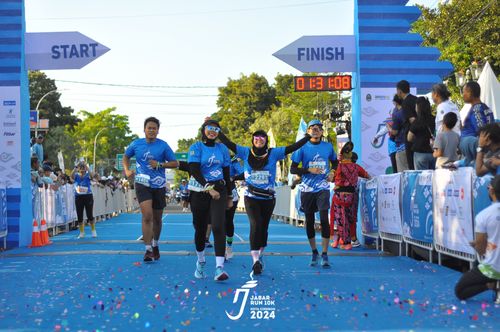 Race photo from Jabar Run 10K 2024