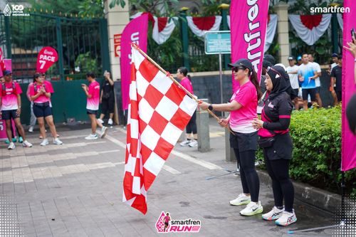 Race photo from Smartfren Run 2025 Vibes