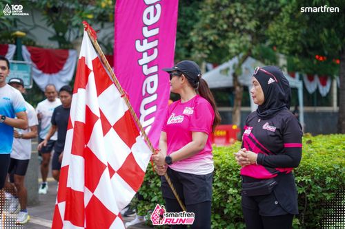 Race photo from Smartfren Run 2025 Vibes