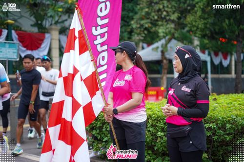 Race photo from Smartfren Run 2025 Vibes