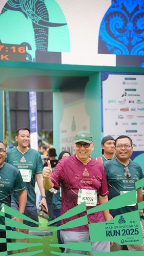 Race photo from Mangkunegaran Run 2025