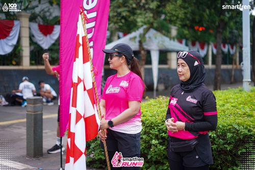 Race photo from Smartfren Run 2025 Vibes