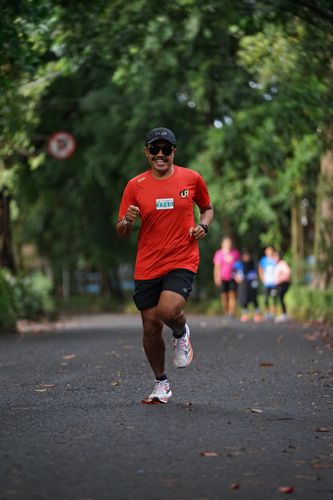 Race photo from KBP City Run 2024 Vibes