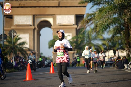 Race photo from Kediri Half Marathon 2024