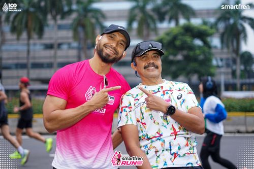 Race photo from Smartfren Run 2025 Vibes